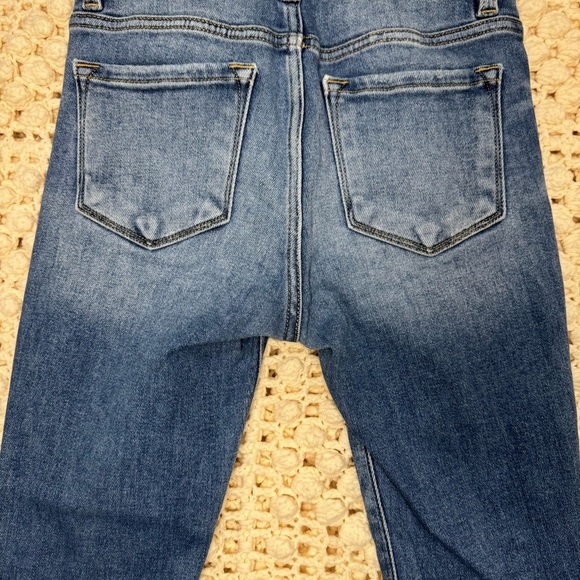 Distressed Blue Women's Jeans - Picture 11 of 11